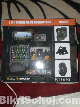 Mobile gaming combo: keyboard mouse etc, Ek-e Sathe sob